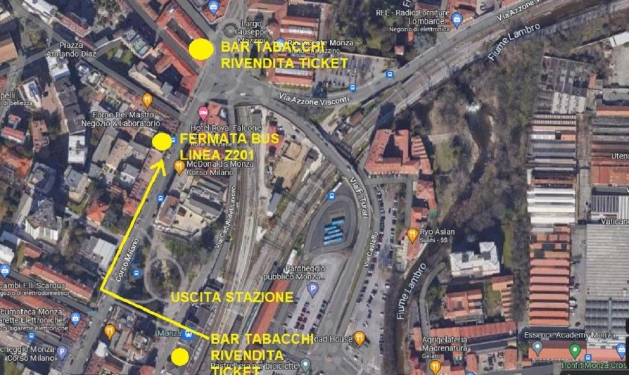 La Terrazza Su Monza Casa Vacanze Exteriör bild